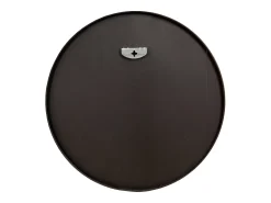 Outlet Helloshop26 Espejo de pared 40 cm de diámetro marco de aluminio 03_0007934 Negro