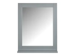 Sale Sobuy Espejo de Pared con 1 Estante Espejo de baño Color Oscuro FRG129-SG ES Gris