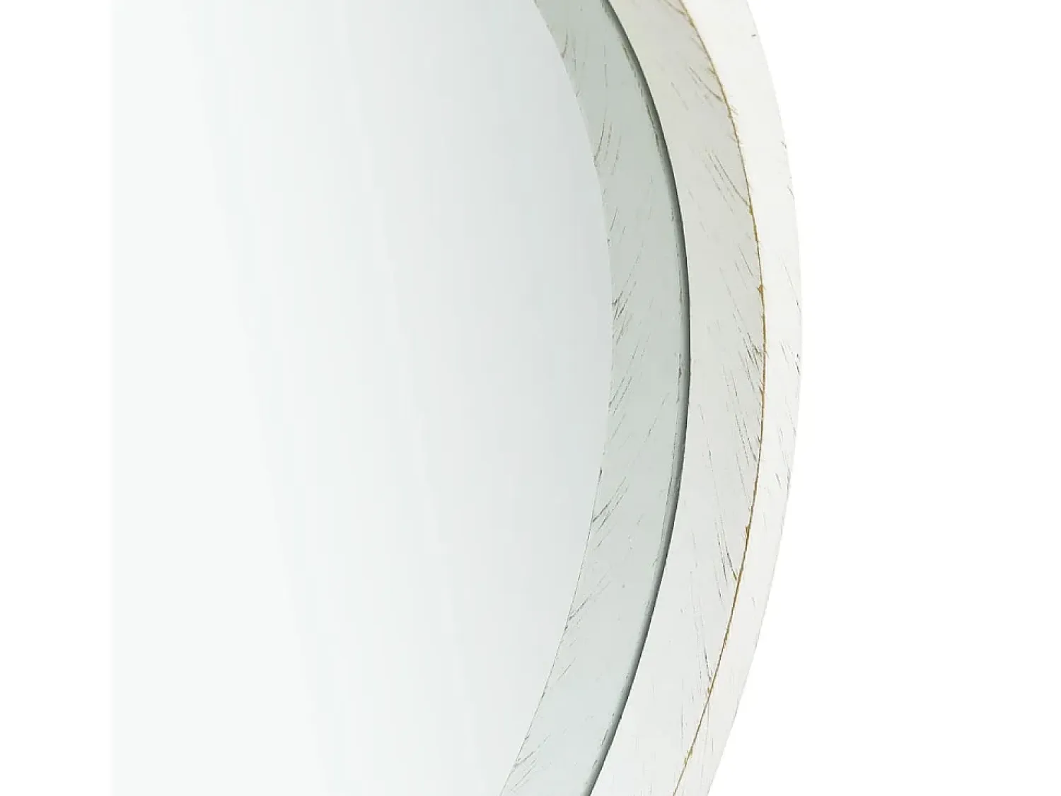 Outlet Espejo de pared con correa 40 cm ES690394 Blanco