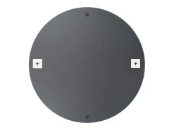 Outlet Espejo de pared con luces LED Cristal Redondo Plateado