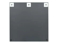 Online Espejo de pared con luces LED cuadrado de vidrio ES272073 Plateado