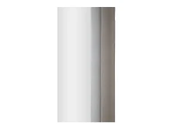 New Espejo de pared con marco arqueado de tela 160x60x4 cm Cloe - Gris Topo
