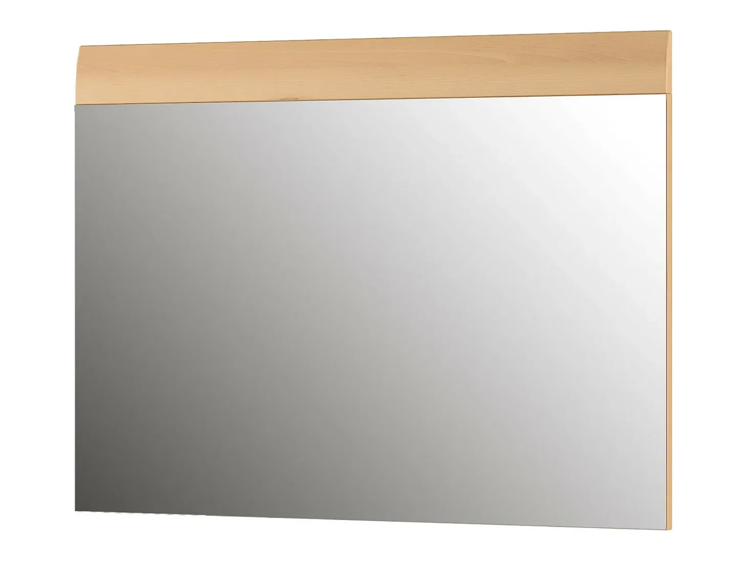 Espejo de pared Contour en madera de haya look Colonia