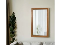 Espejo de pared de teca MCW-M75