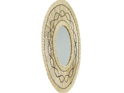 Hot THINIA HOME Espejo de Pared en Algas Marinas Redondo Bask Natural Ø55cm Beige