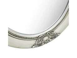 Outlet Espejo de pared estilo barroco 50x70 cm ES408613 Plateado