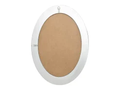 Outlet Espejo de pared estilo barroco 50x70 cm ES408613 Plateado