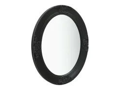 Best Espejo de pared estilo barroco 50x60 cm Negro