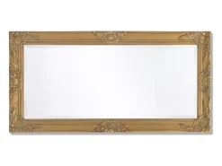Best Espejo de pared estilo barroco 100x50 cm ES698895 Dorado