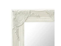 Sale Espejo de pared estilo barroco 50x50 cm ES200715 Blanco