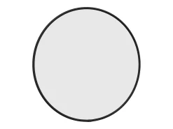 Online Espejo de pared Ø 40 cm Redondo Negro