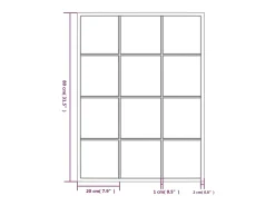 Outlet Espejo de pared de metal 80x60 cm Negro