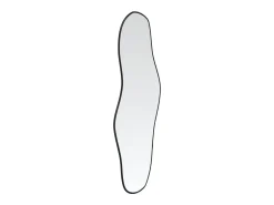 New Espejo de pared 60x25 cm ES700698 Negro