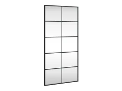 Online Espejo de pared 50x100 cm rectangular hierro Negro