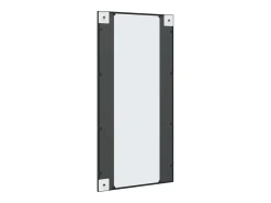 Online Espejo de pared 50x100 cm rectangular hierro Negro