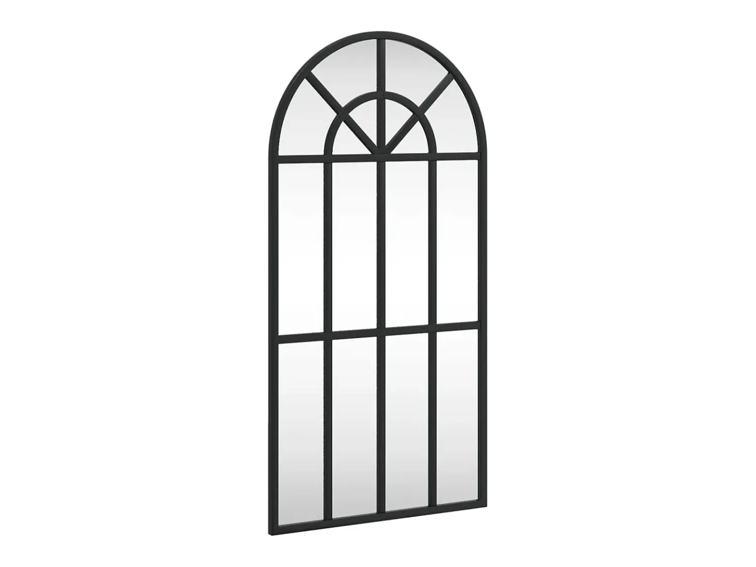 Outlet Espejo de pared 30x60 cm arco de hierro Negro