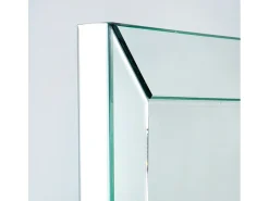 New Les Tendances Espejo de pared Octy rectangular de cristal . Transparente