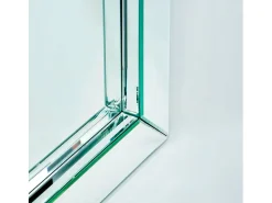 New Les Tendances Espejo de pared Octy rectangular de cristal . Transparente