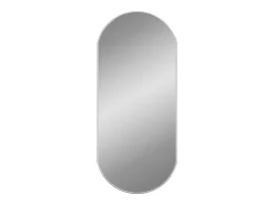 Best Espejo de pared ovalado 80x35 cm ES802689 Plateado