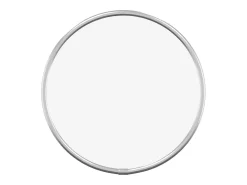 Online Espejo de pared Ø 20 cm Redondo Plateado