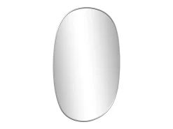 Online Espejo de pared 60x40 cm Plateado