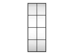 Online Espejo de pared rectangular de hierro 30x80 cm ES480264 Negro