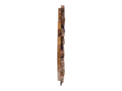 Online Espejo de pared redondo de teca de 40 cm Marru00f3n