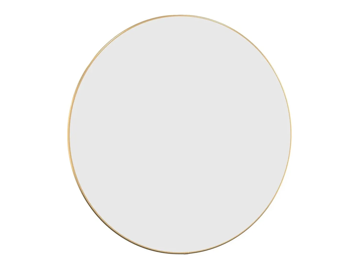 Sale Espejo de pared redondo Ø 60 cm ES730899 Dorado
