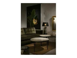 Les Tendances Espejo De Pared|Espejo^Espejo de pared redondo de metal y cristal Cailly D 73 cm Dorado