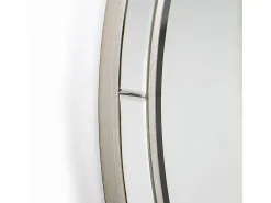 Les Tendances Espejo De Pared|Espejo^Espejo de pared redondo Octy de madera y cristal plateado Gris