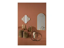 Les Tendances Espejo De Pared|Espejo^Espejo de pared TOKA de metal – L 72 x H 150 cm Dorado