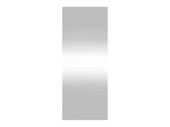 Outlet Espejo de pared vidrio rectangular 30x80 cm ES589096 Plateado