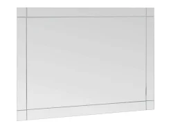 Outlet Espejo de pared 60x50 cm Cristal Plateado