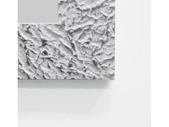 Best DECOWOOD Espejo de pared 60x80cm - NILO - Gris