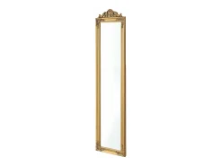 Espejo de pie inclinable 160 x 40 cm dorado 03_0007962