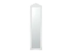 Sale Helloshop26 Espejo de pie inclinable 160 x 40 cm mate 03_0007961 Blanco