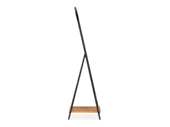 Les Tendances Espejo^Espejo de pie MUSTO de madera, metal y ratán – 171,5 cm Negro