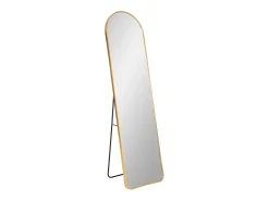 Les Tendances Espejo^Espejo de suelo de aluminio MADRID – L 40 x H 150 cm-Color Negro