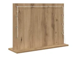 Best Espejo de tocador con espejo Roble artesanal 60 x 45 x 18 cm Marru00f3n