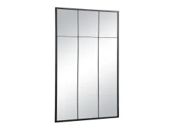 Discount INSIDEART Espejo industrial de hierro - Ancho 105 x Alt. 150 cm - - BELLAGIO Negro