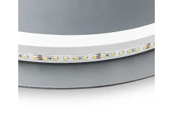 Espejo LED REA 80cm HZJ080 Cromado con Luz Ajustable y Función de Calefacción