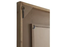 Outlet Espejo madera de fresno Marru00f3n