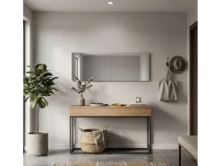 Clearance Espejo Mod. Terpi 45x120 cm Blanco