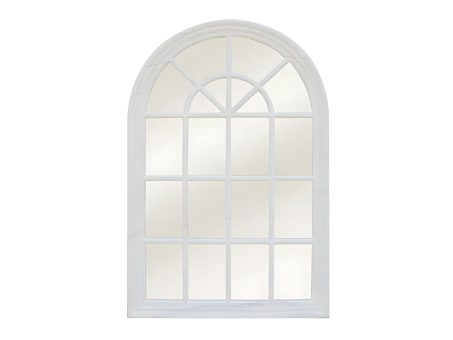 OZAIA Espejo De Pared|Espejo^Espejo MONTESQUIEU - madera de paulownia - 120 x 80 cm Blanco