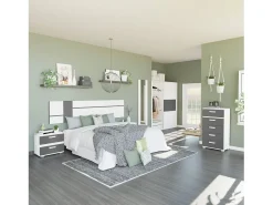 Sale duehome Espejo mural Ataneq Blanco
