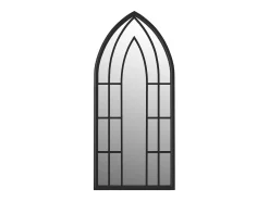 Sale Espejo 70x30 cm Hierro para uso interior Negro