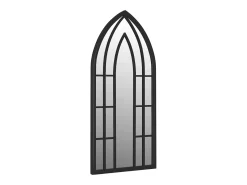 Sale Espejo 70x30 cm Hierro para uso interior Negro