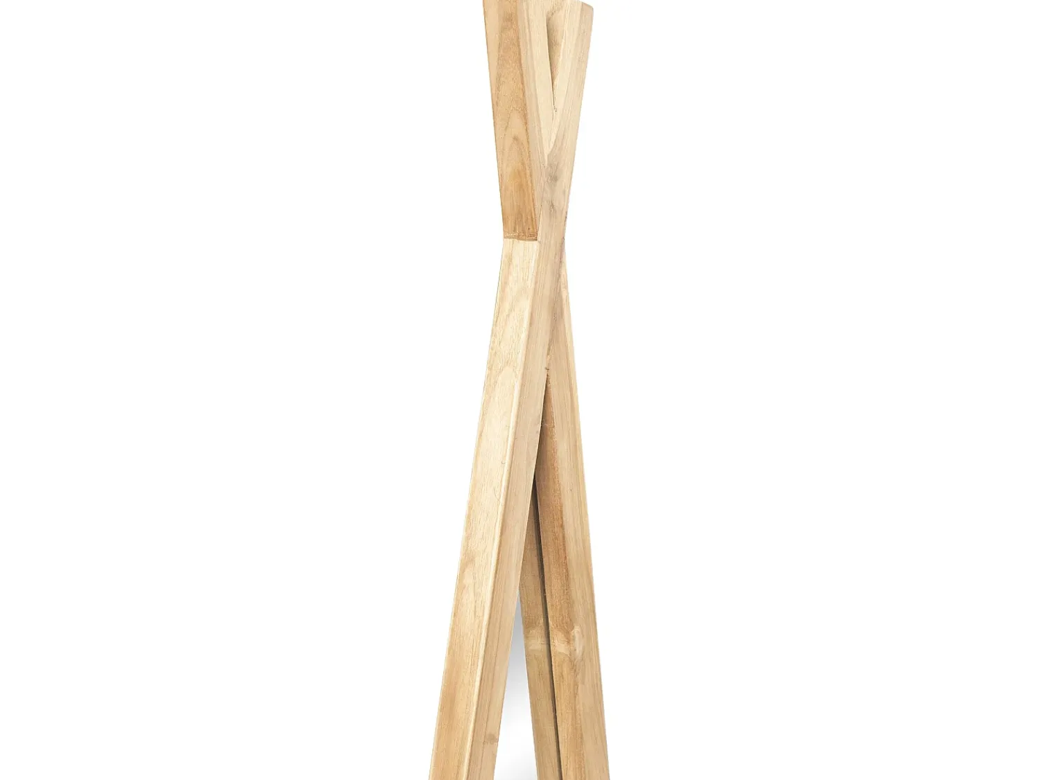 OZAIA Espejo De Pared|Espejo^Espejo para niños tipi de madera de teca - Ancho 55 x Alt. 120 cm - Natural - BATAM Color natural claro