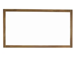 BERAH GETAH Espejo De Pared|Espejo^Espejo rectangular maciza de mindi 145x80 cm Color natural claro