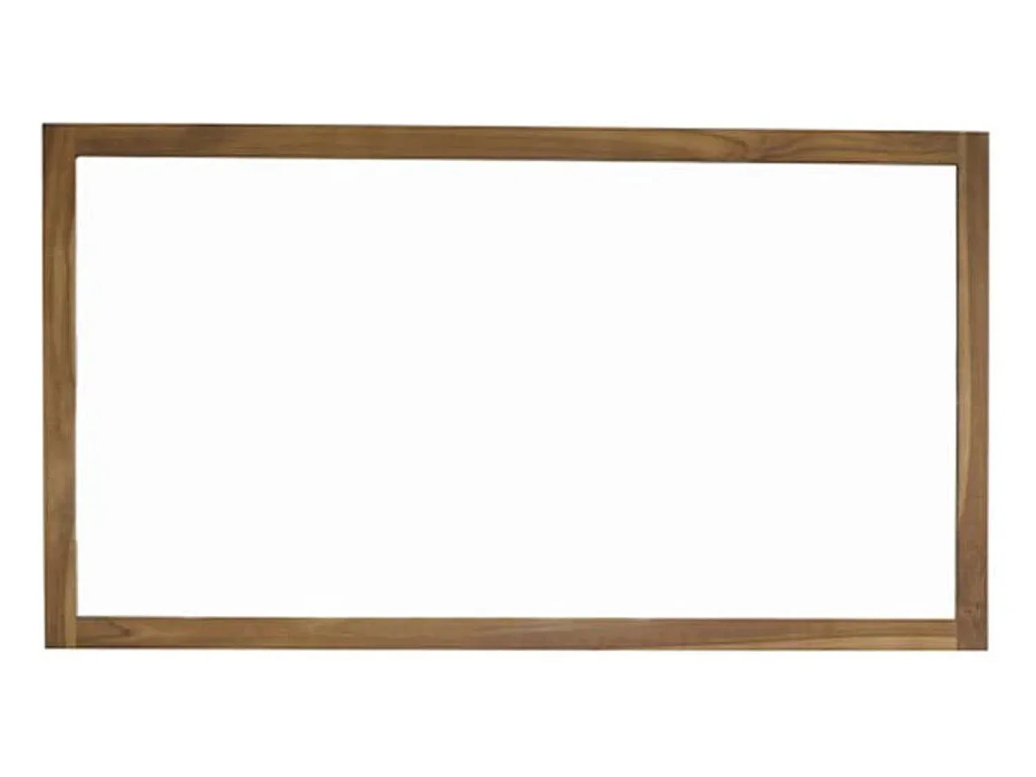 BERAH GETAH Espejo De Pared|Espejo^Espejo rectangular maciza de mindi 145x80 cm Color natural claro
